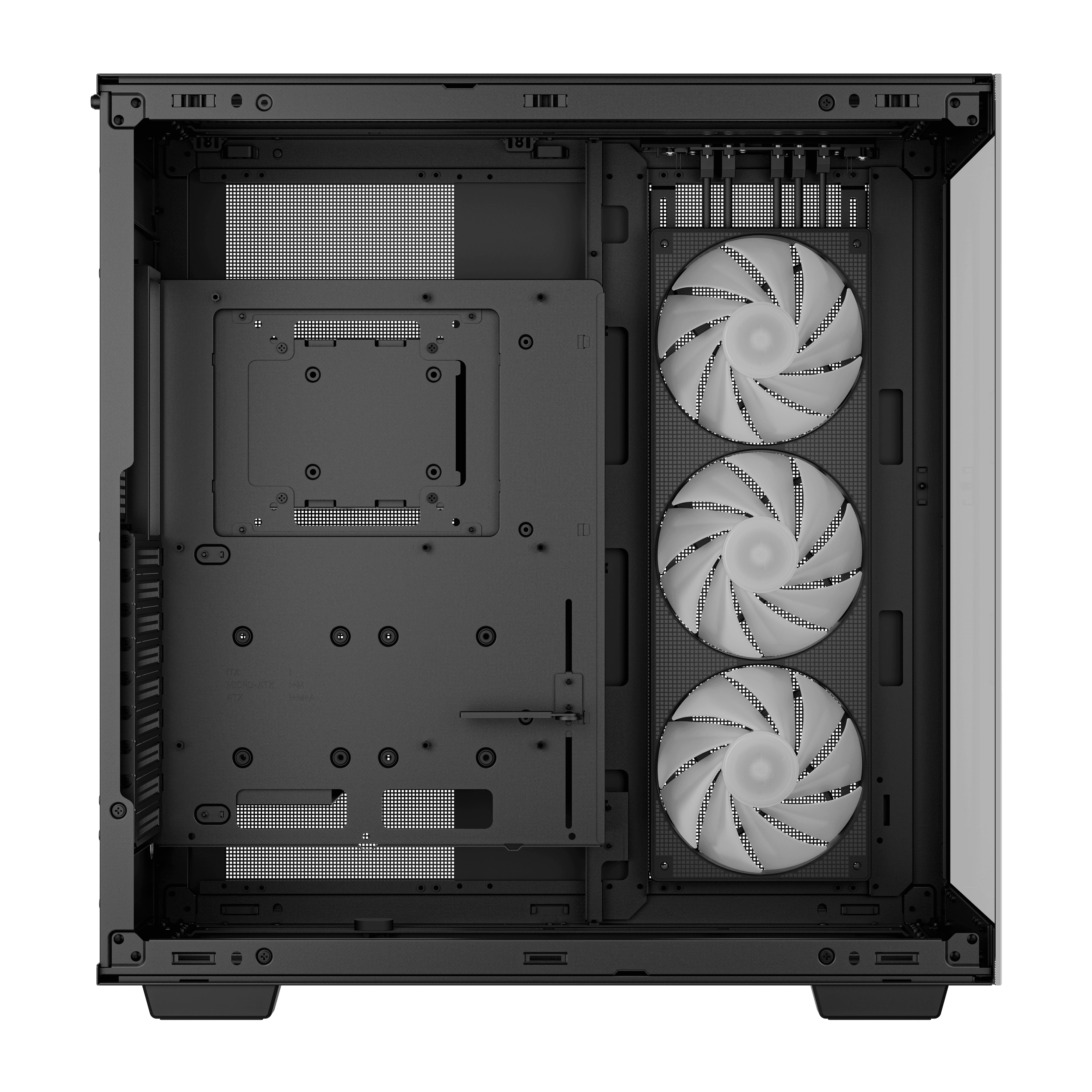 Gabinete Gamer Deepcool CH780 - Torre - Mini-ITX/M-ATX/ATX/E-ATX - 1 Ventilador - Panel Lateral - R-CH780-BK