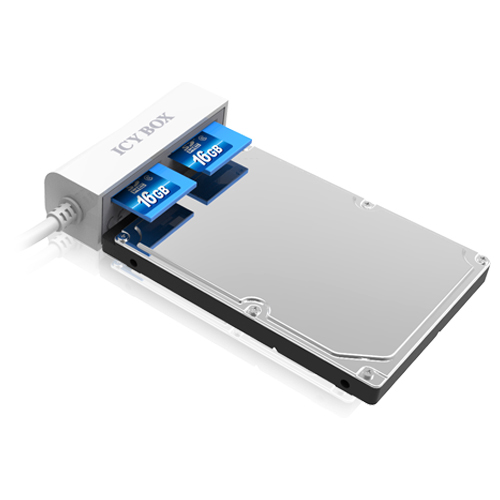 ICY BOX IB-AC603CR-U3 card reader USB 3.2 Gen 1 (3.1 Gen 1) White – image 3