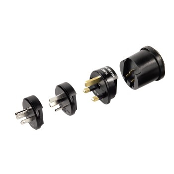 Hama Welt power adapter/inverter Black