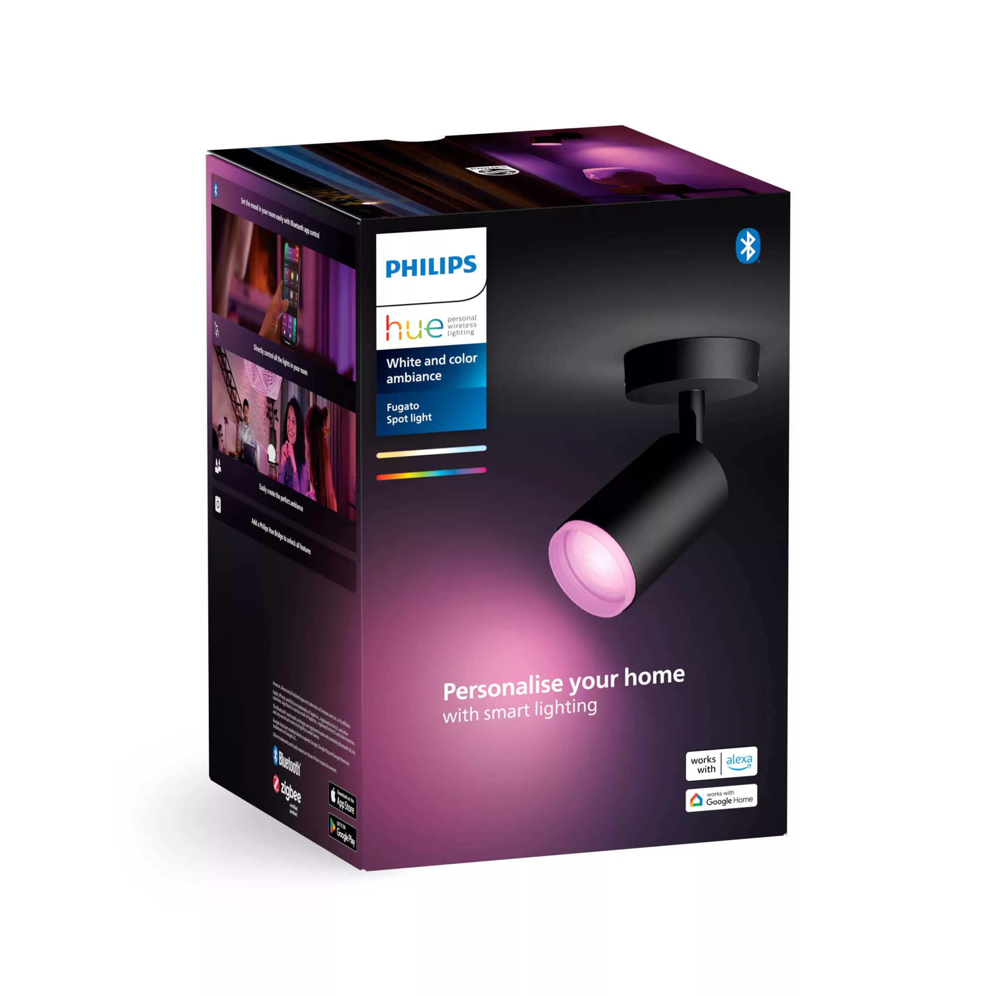 Philips by Signify Philips Hue White and colour ambience Fugato single spotlight – image 3