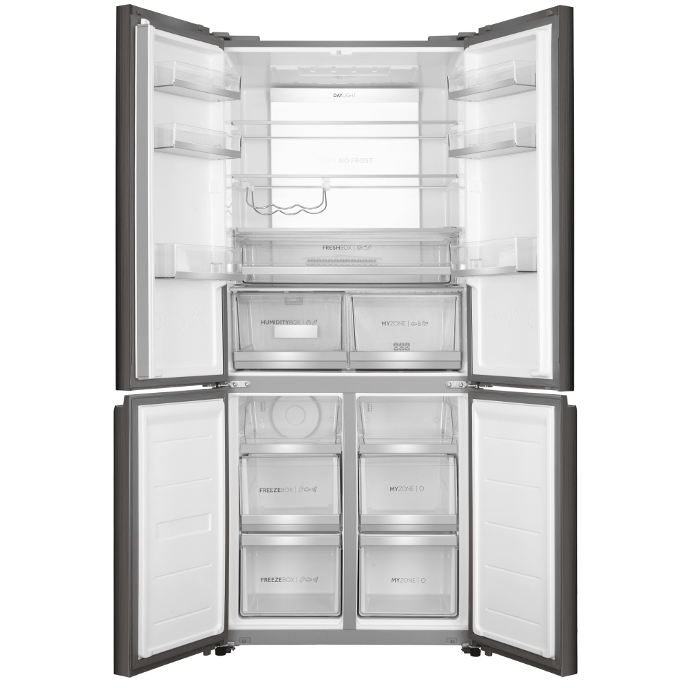 Haier Cube HTF-508DGS7RU side-by-side refrigerator Freestanding – image 3