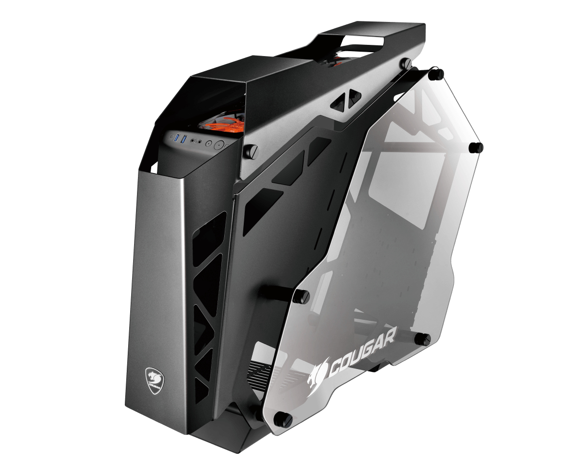 COUGAR Conquer Midi Tower Black, Orange – image 3