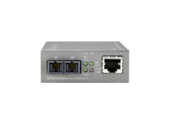 LevelOne 10/100/1000BASE-T to 1000BASE-LX10 SMF SC Smart Converter, 10km – image 3