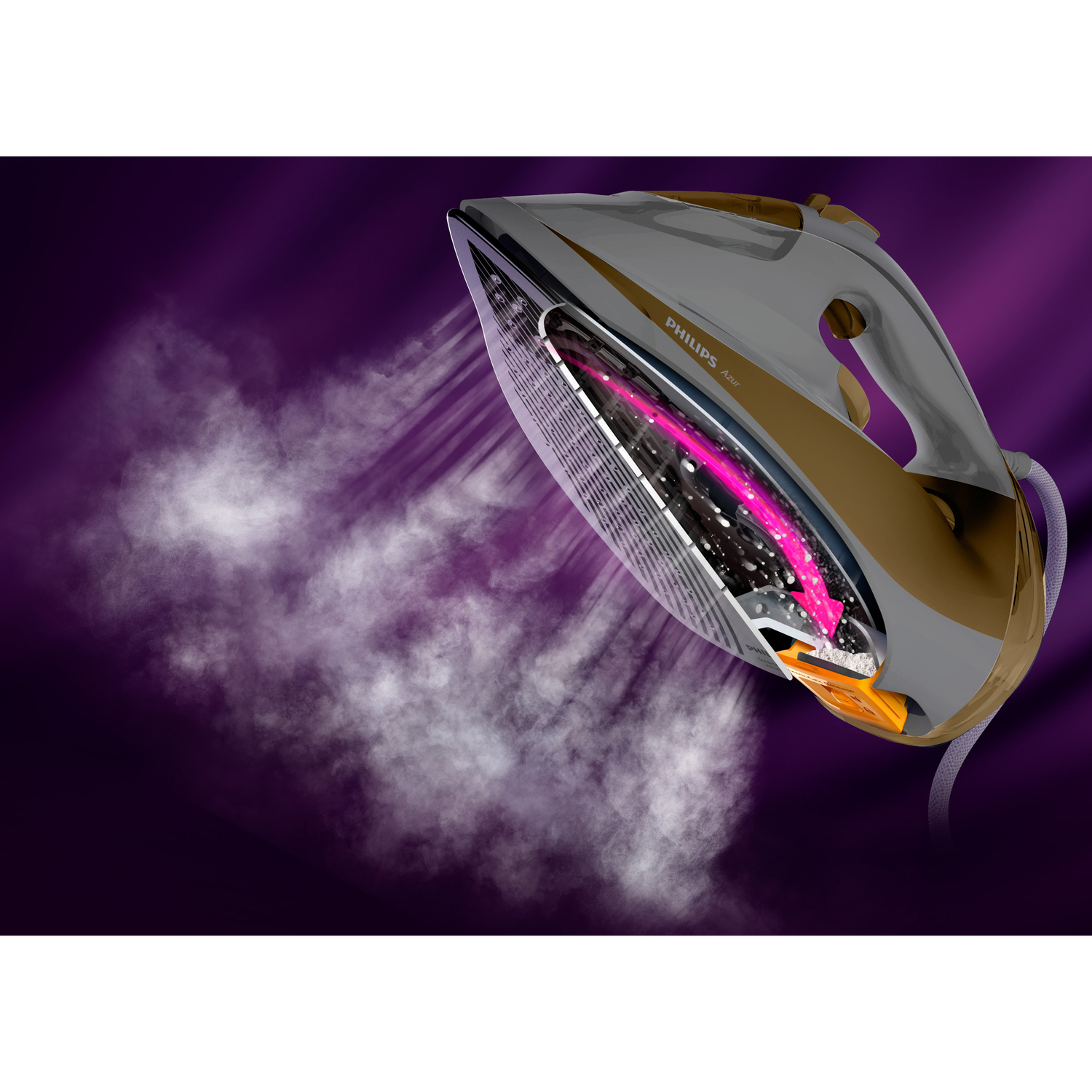 Philips Azur GC4560/07 iron Steam iron SteamGlide soleplate – image 7