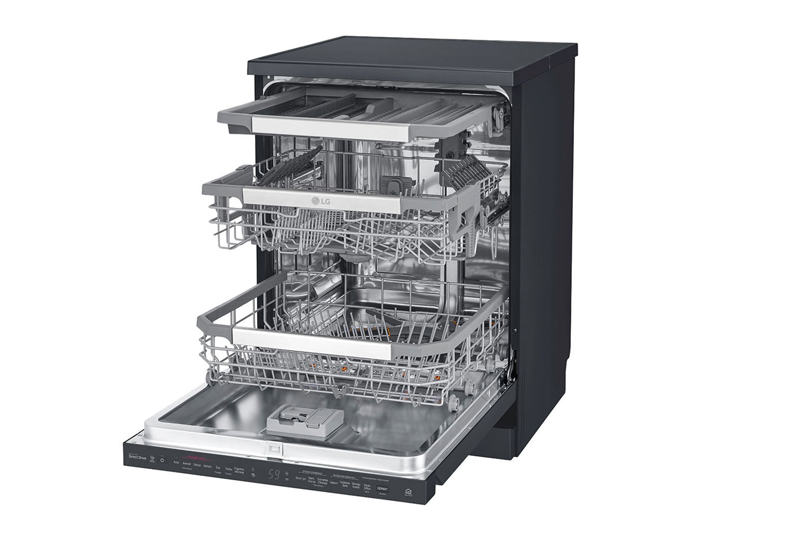 LG DF425HMS dishwasher Freestanding 14 place settings – image 6