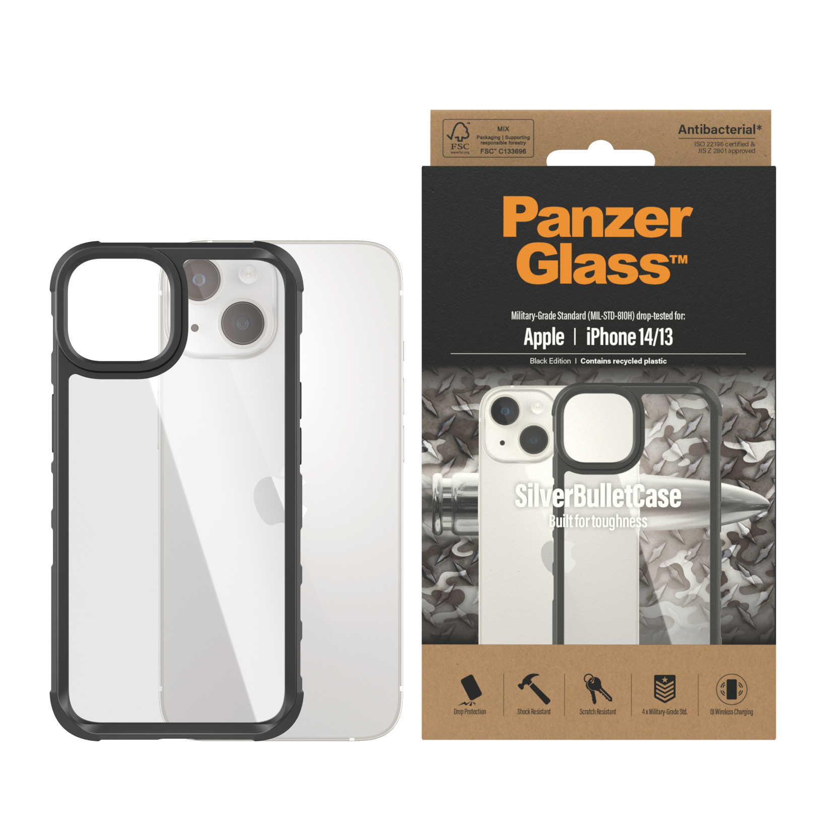 PanzerGlass ® SilverBulletCase iPhone 14 |13 – image 2