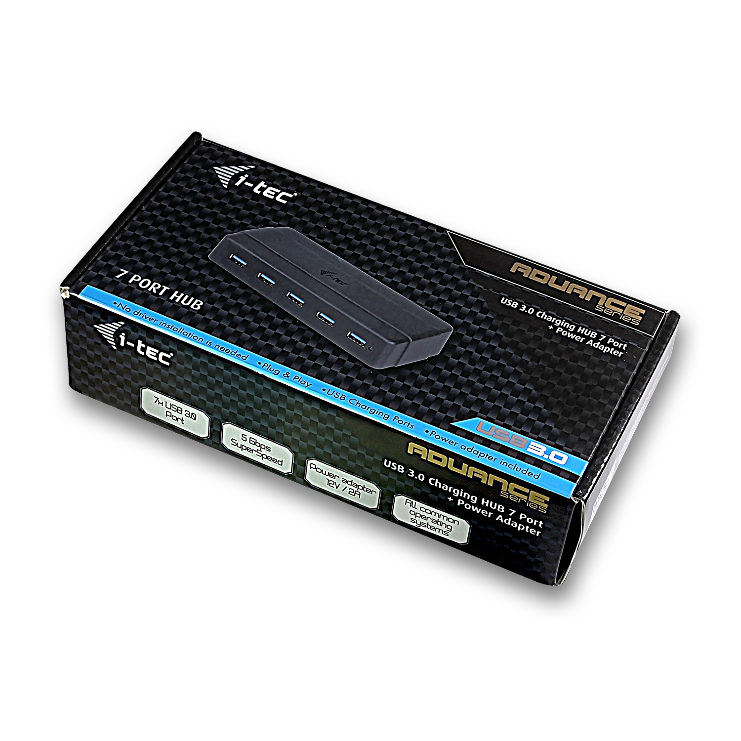 i-tec USB 3.0 Charging HUB 7 Port + Power Adapter – image 6