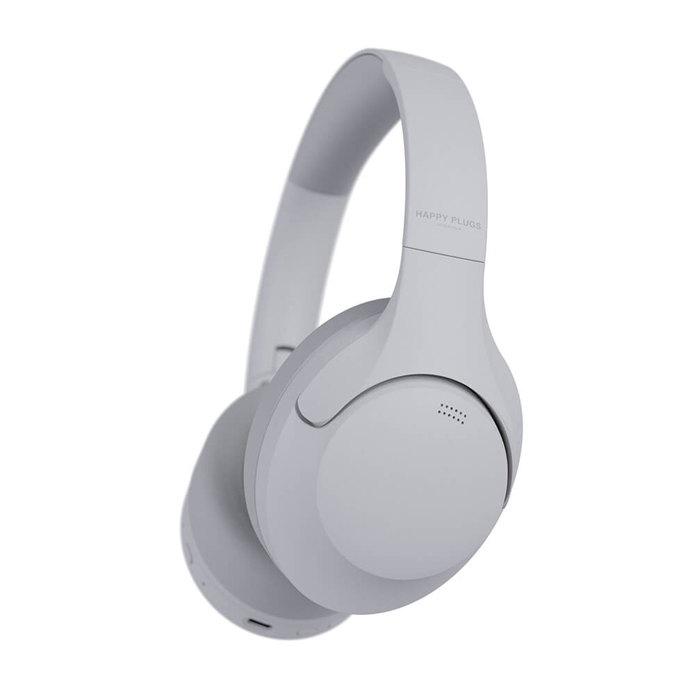 Happy Plugs Headphone Play Pro ANC Over-Ear Wireless White – image 7