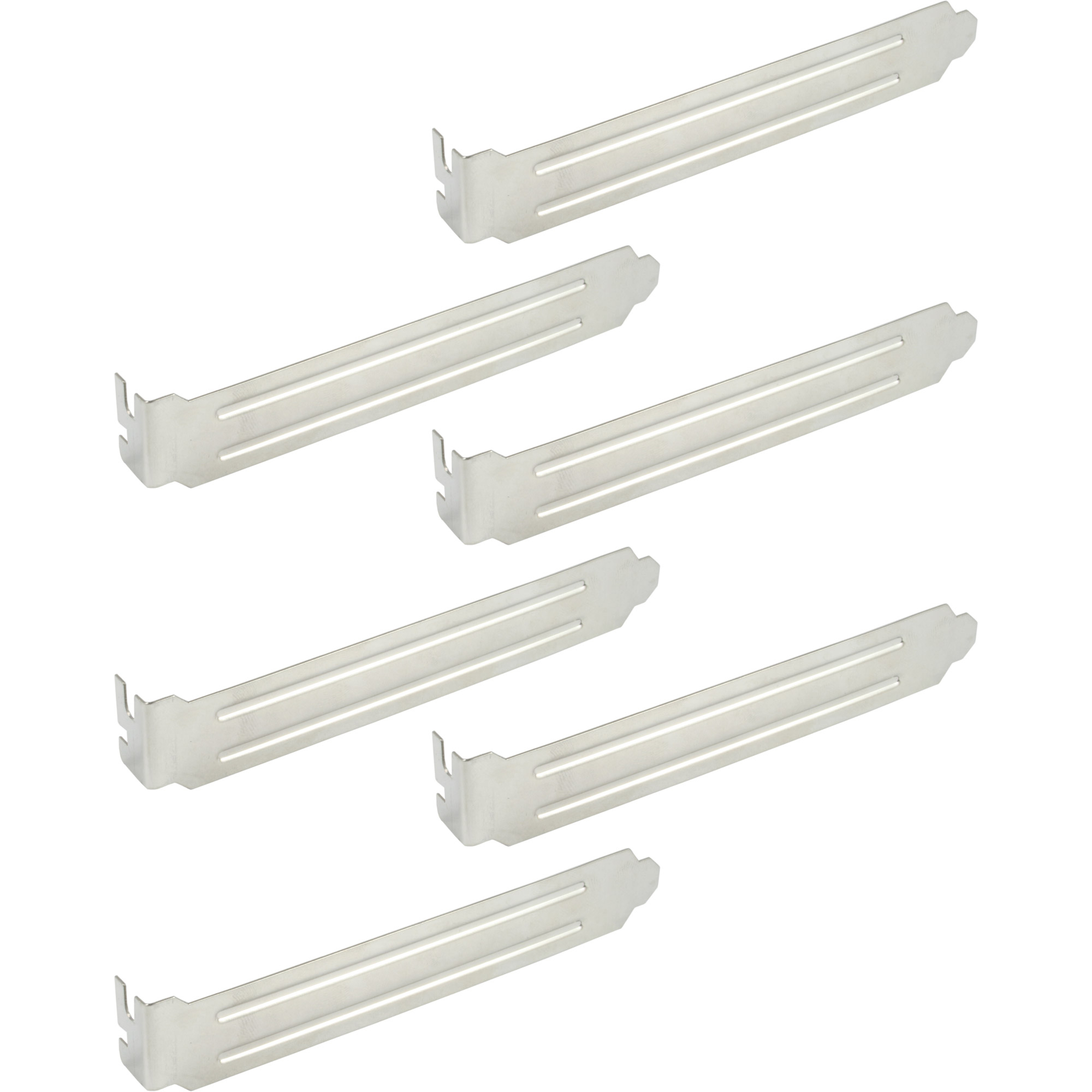 InLine PCI / PCI-E / ISA Extension Card Slot Bracket 6 pcs.