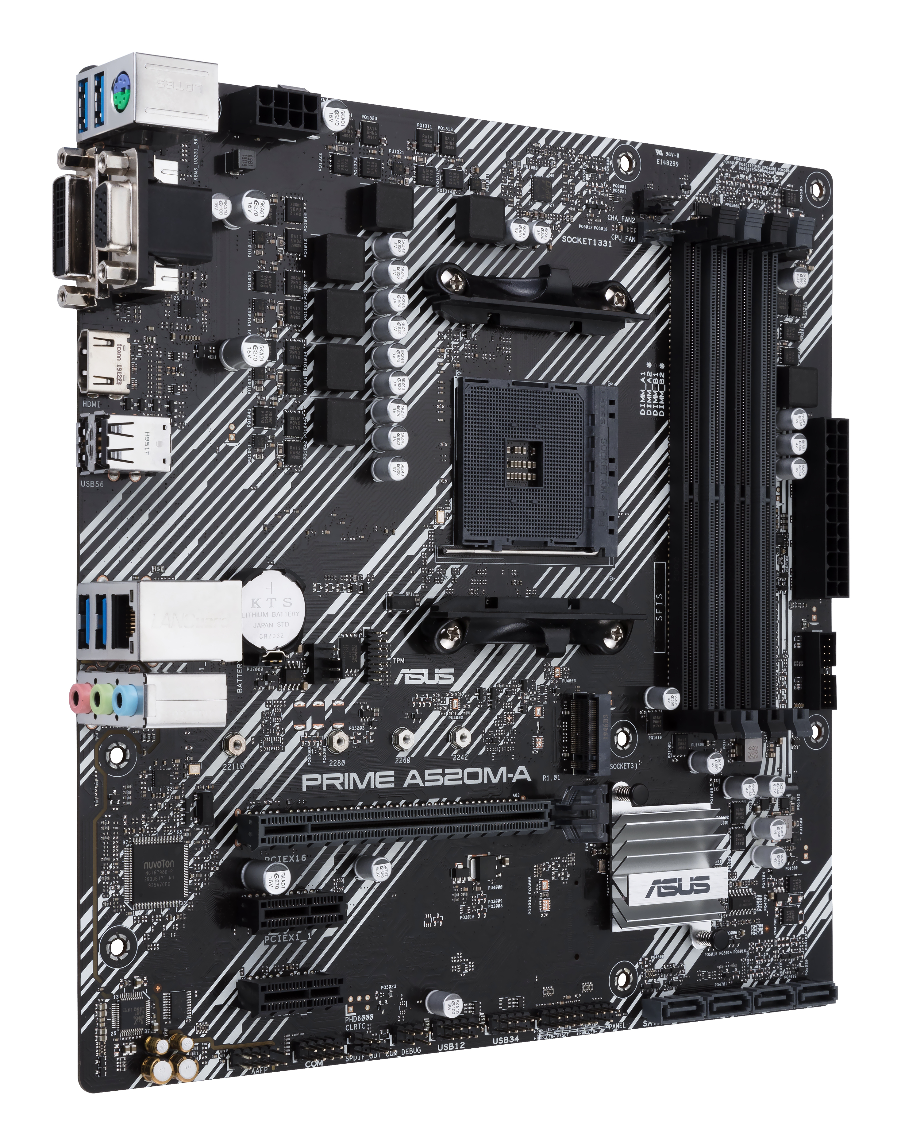 Tarjeta Madre ASUS PRIME A520M-A II/CSM - Socket AM4 - 4xDDR4 - 2133/3200/4800(OC) MHz - HDMI - VGA - DisplayPort - USB 2.0/3.2 - Micro ATX - PRIME A520M-A II/CSM Tarjeta Madre ASUS PRIME A520M-A II/CSM - Socket AM4 - 4xDDR4 - 2133/3200/4800(OC) MHz - HDMI - VGA - DisplayPort - USB 2.0/3.2 - Micro ATX - PRIME A520M-A II/CSM