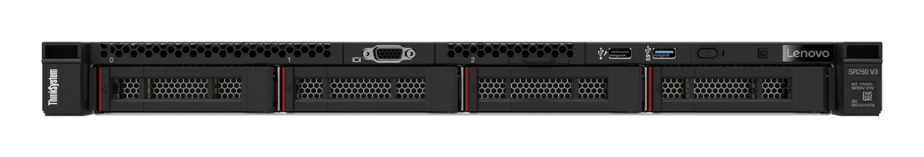 Lenovo ThinkSystem SR250 V3 server Rack (1U) Intel® Xeon® 6353P 2.7 GHz 16 GB DDR5-SDRAM 800 W