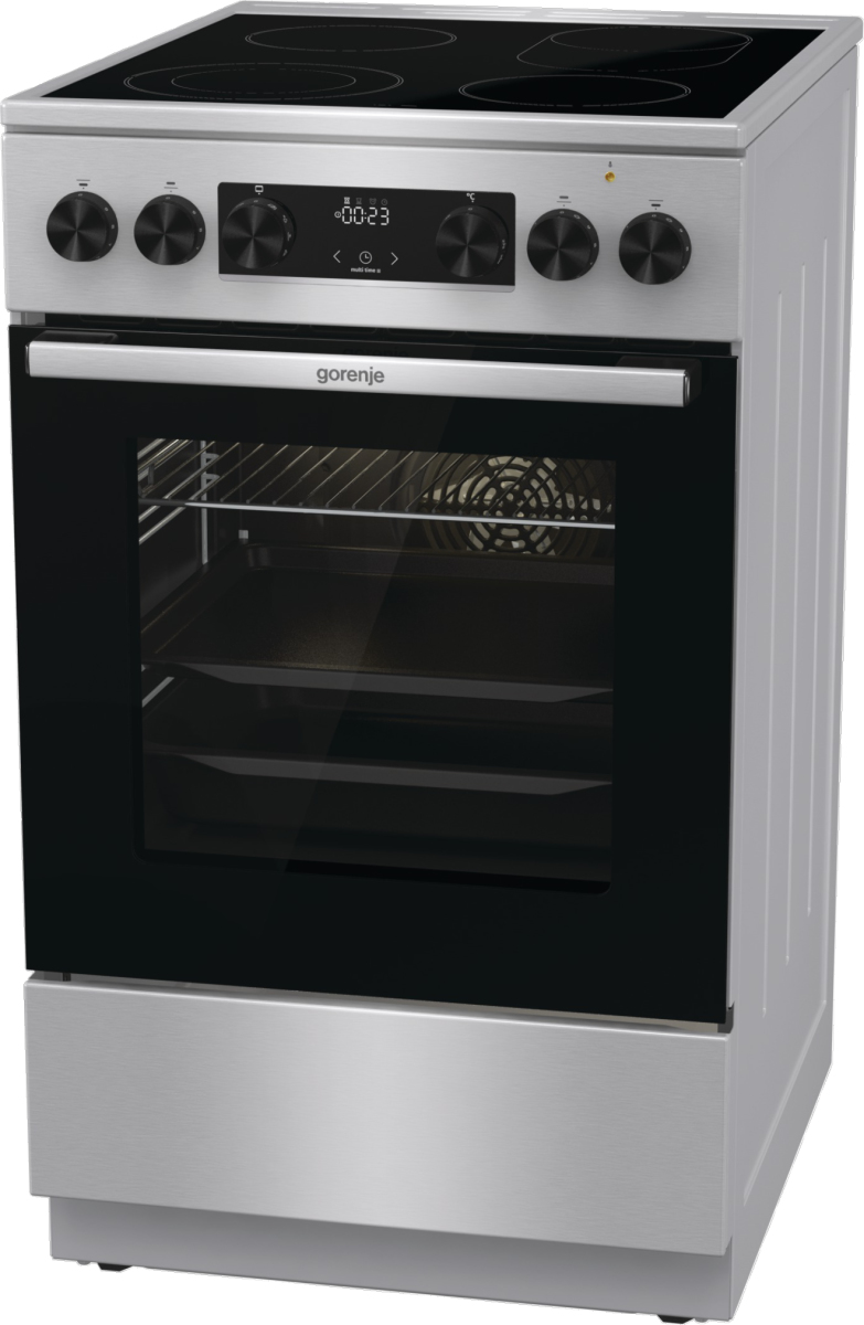 Gorenje GECS5C70XA cooker Freestanding cooker Electric Ceramic hob Stainless steel – image 6