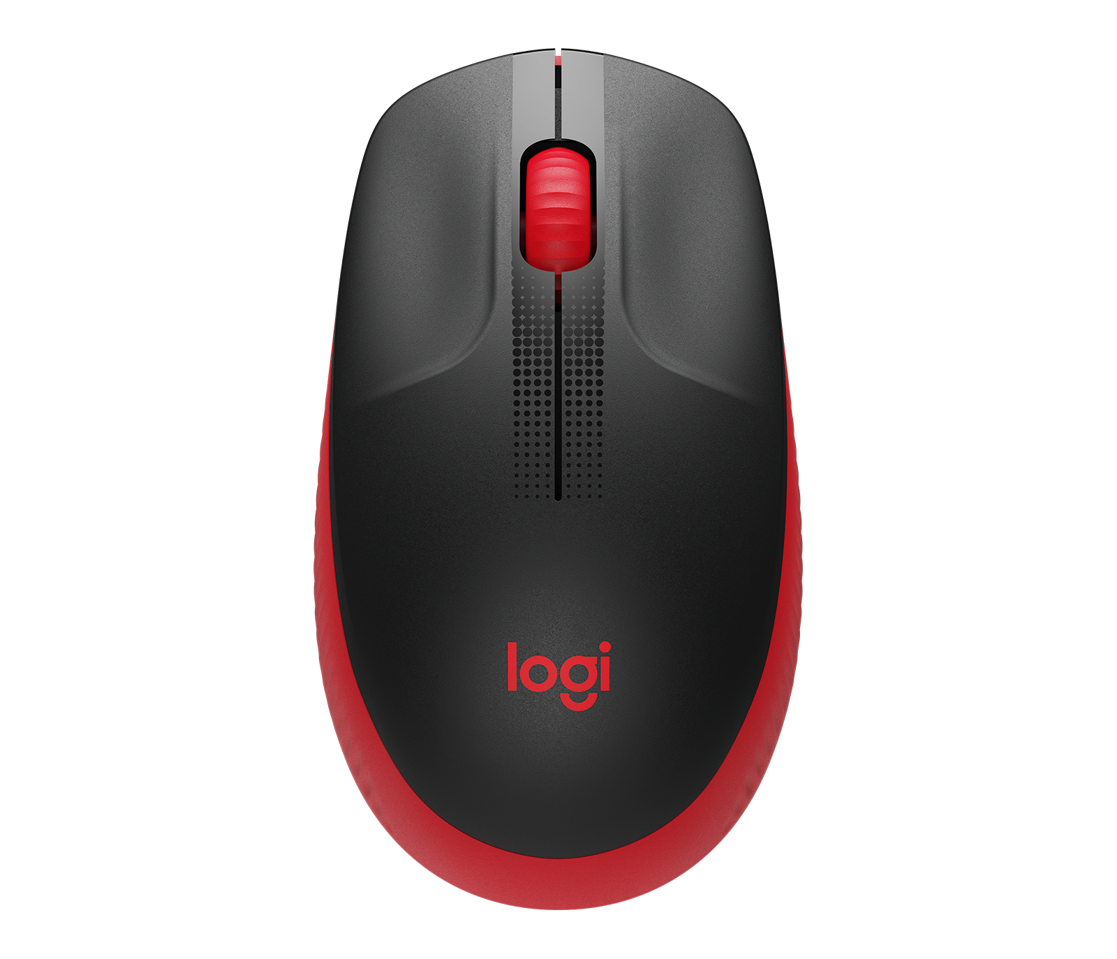 Mouse Inalámbrico Logitech M190, RF, 1,000dpi, Bateria AA, Color Rojo
