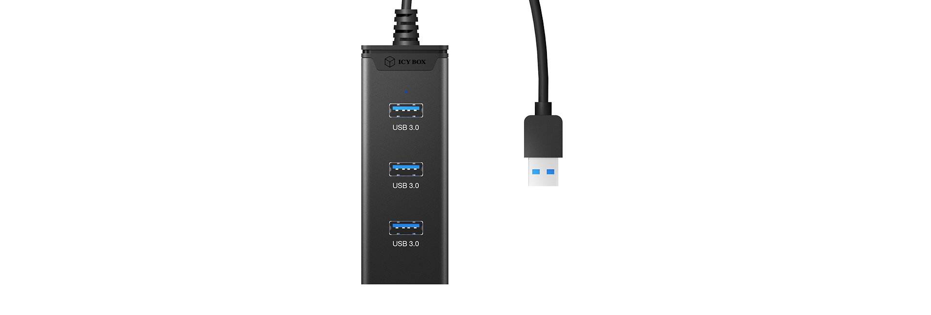 ICY BOX IB-AC619 USB 3.2 Gen 1 (3.1 Gen 1) Type-A Black – image 3