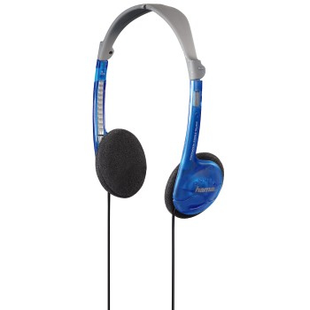 Hama HK-228 Headphones Wired Head-band Black, Blue – image 1