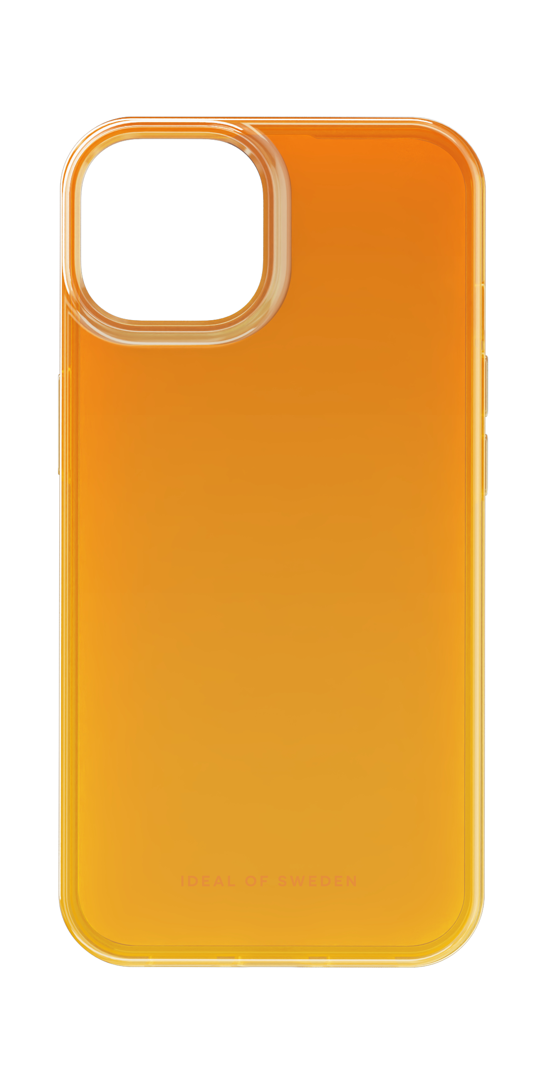 iDeal of Sweden Clear Case iPhone 13 / 14 Orange Spritz