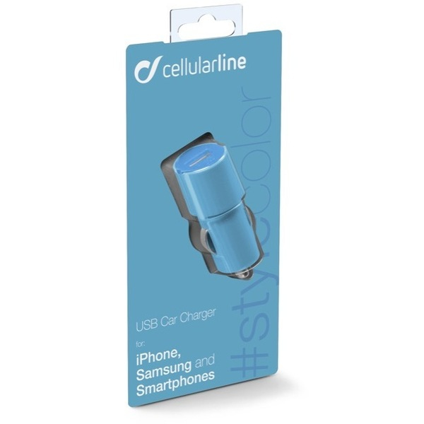 Cellularline 36902 mobile device charger Smartphone, Tablet Blue Cigar lighter Auto – image 3