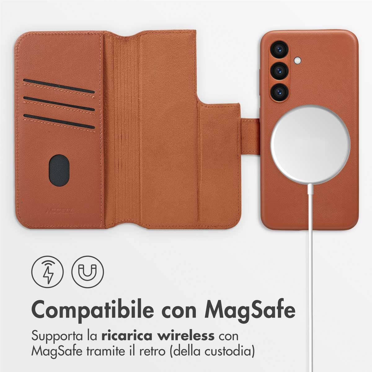 Accezz SH00069297 mobile phone case Brown – image 3