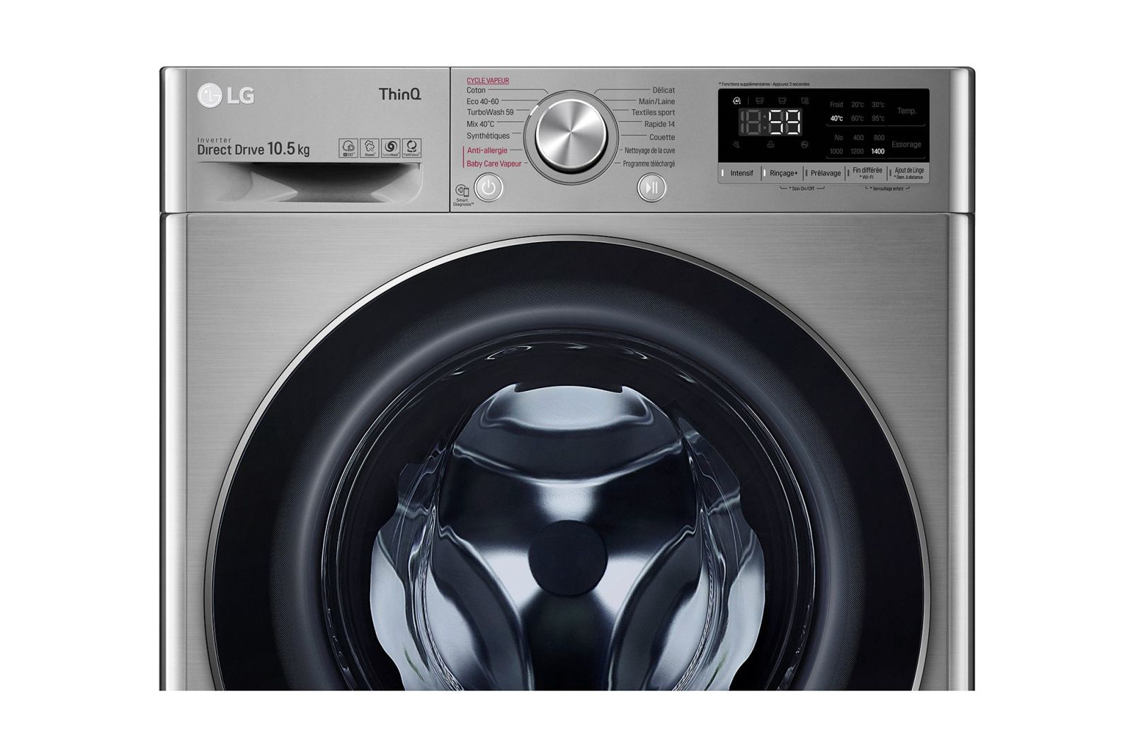 LG F14V52IXS washing machine Front-load – image 4
