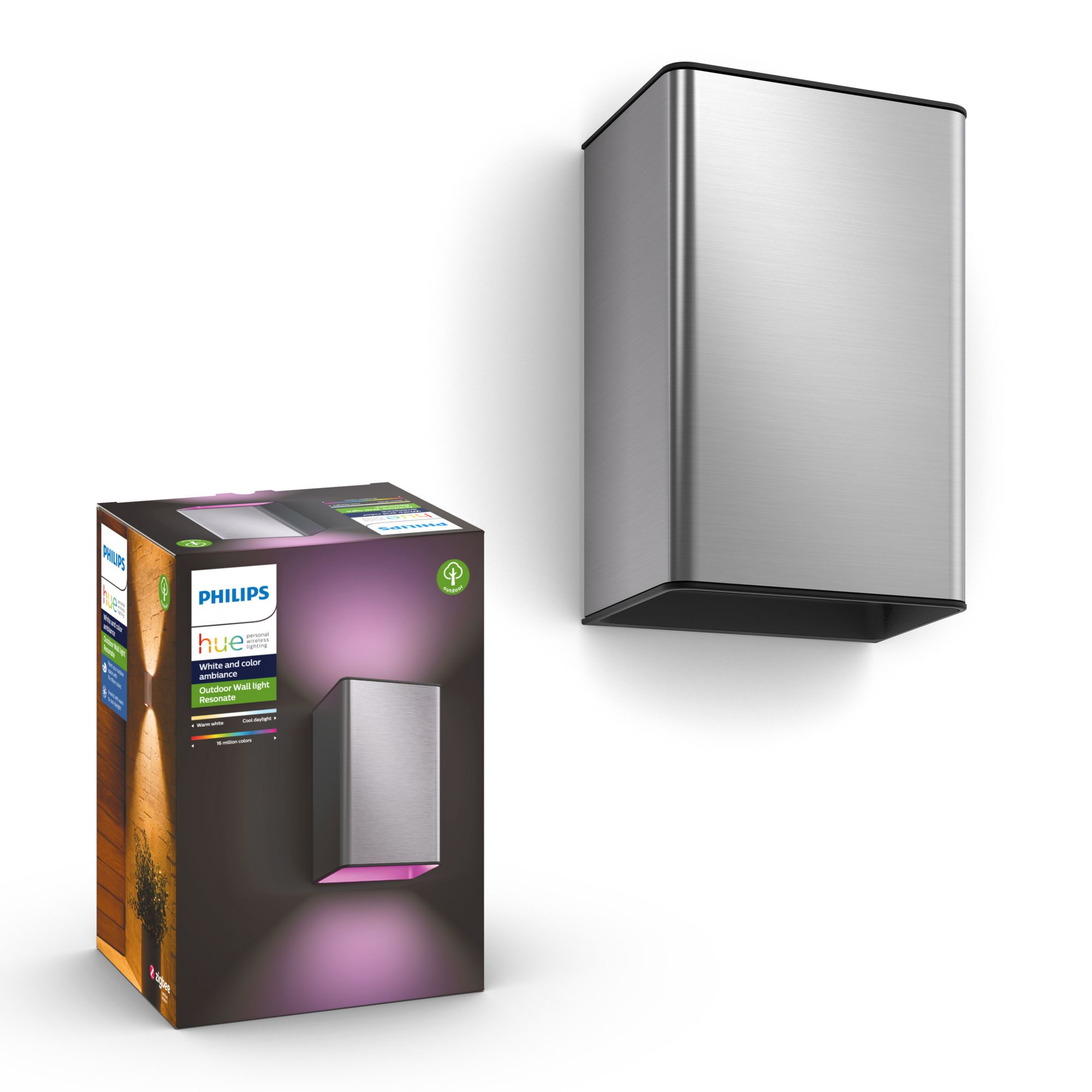Philips by Signify Philips Hue White and colour ambience Resonate Outdoor wall light – image 8
