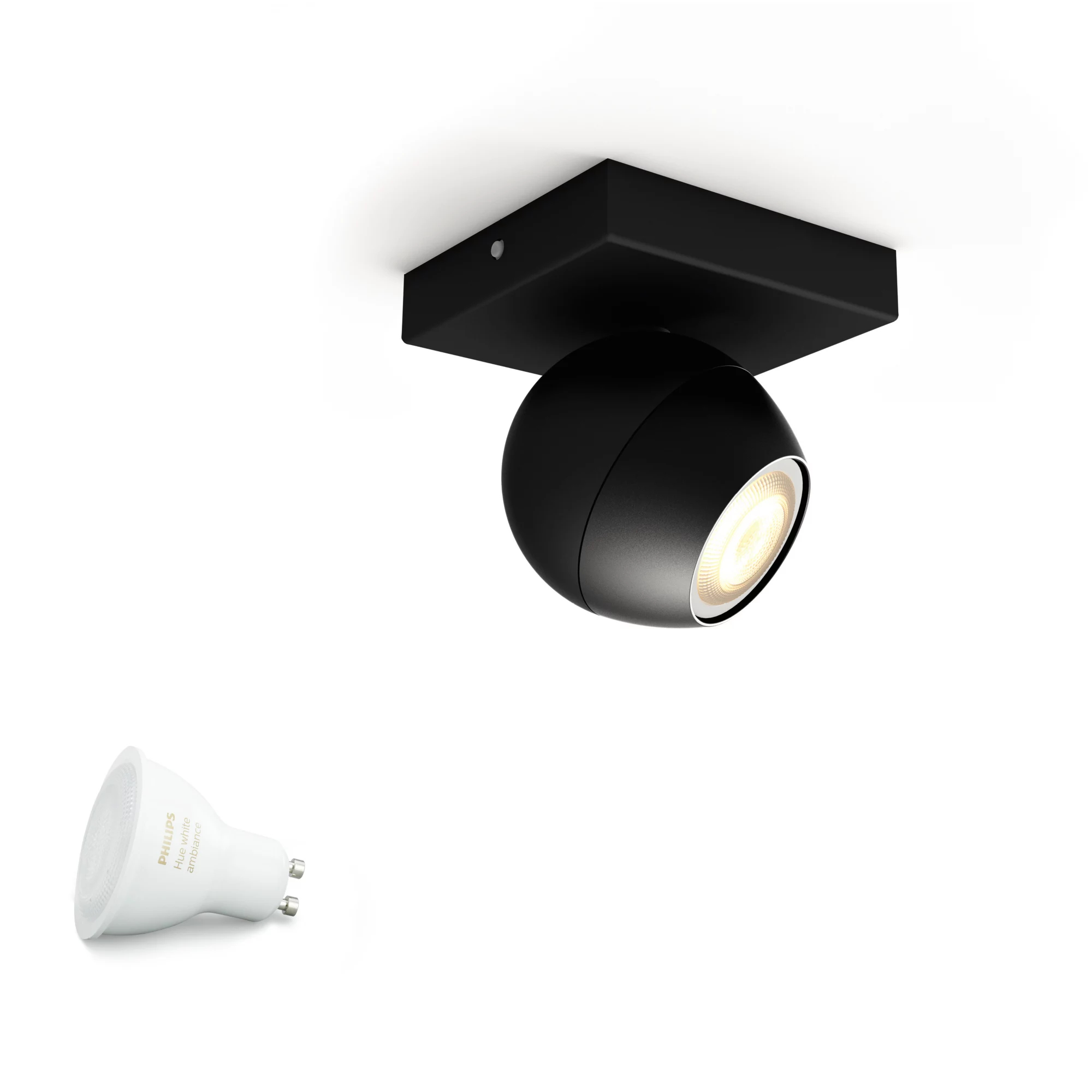 Philips by Signify Philips Hue White ambience Buckram single spotlight ext. – image 3