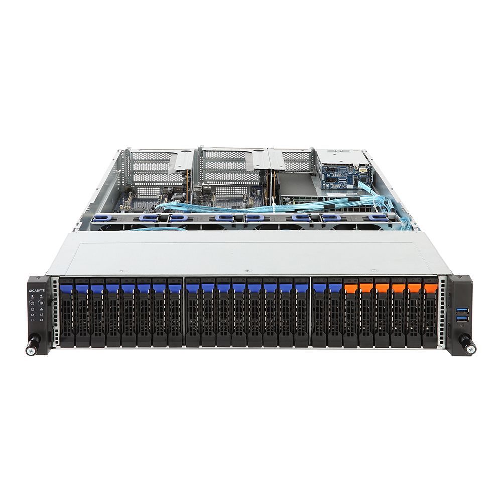 GIGABYTE R281-Z91 Rack (2U) Black, Grey – image 2