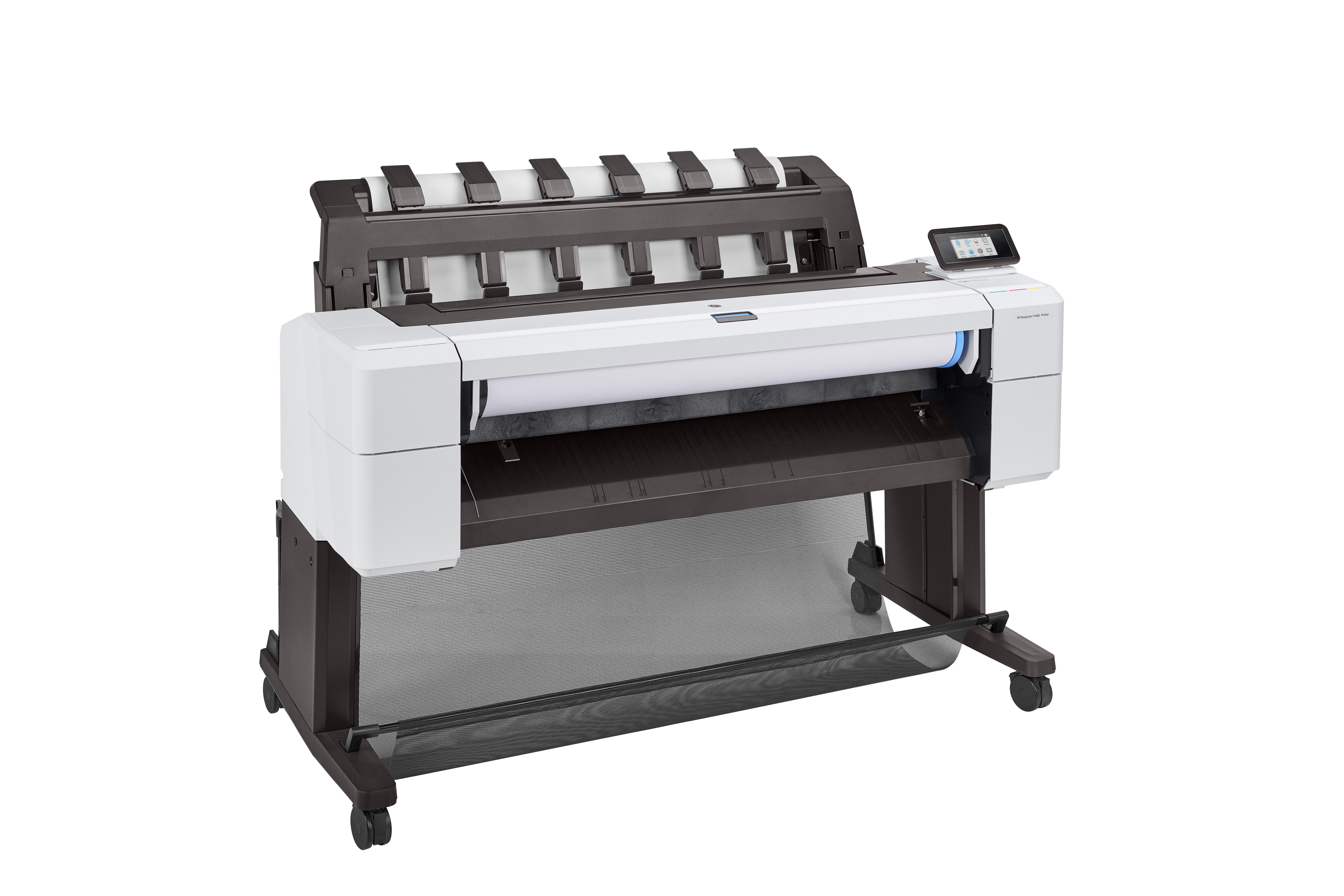 HP Designjet T1600 36-in PostScript Printer. Page description languages: PostScript 3, PDF 1.7, HP-GL/2, TIFF, JPEG, HP-RT