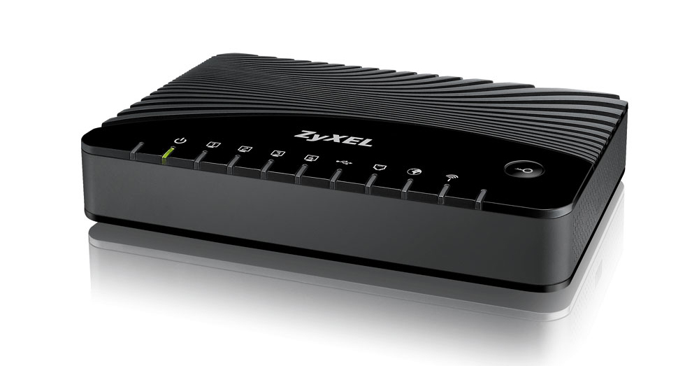 Zyxel 660HNU-T1 wireless router Fast Ethernet Black – image 4