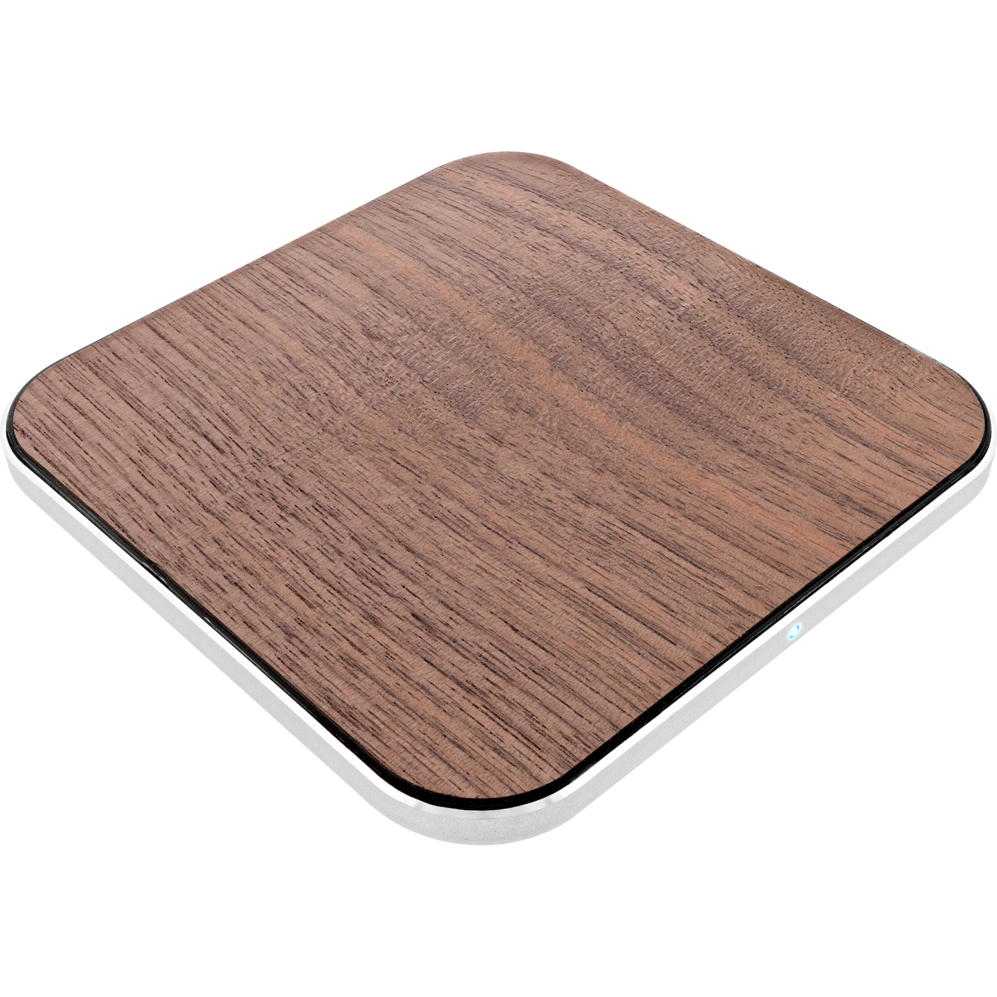 InLine Qi woodcharge, wireless fast charger, 5/7,5/10W/15W, USB-C, w/o logo – image 1