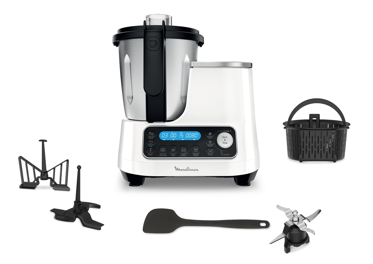 Moulinex HF452 1400 W 3.6 L White – image 2