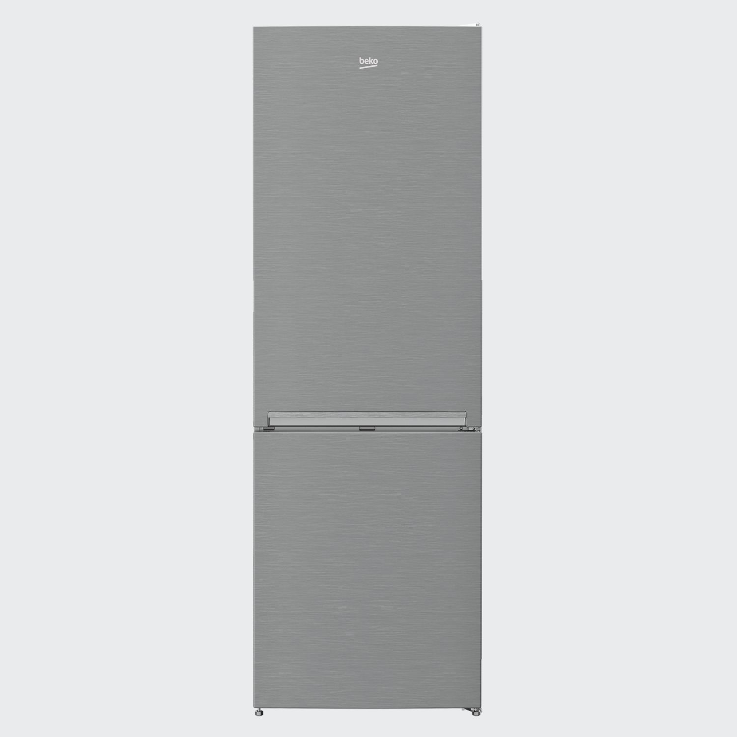 Beko CSA365K30X fridge-freezer Freestanding Stainless steel – image 1