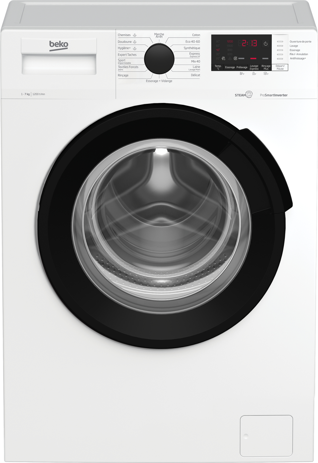 Beko WUV72221BW — vue 1 sur 6