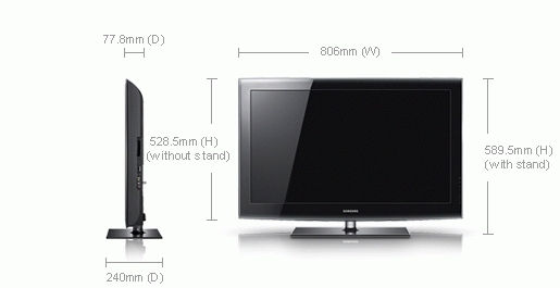 Samsung LE-32B550A5WQXU TV – image 4