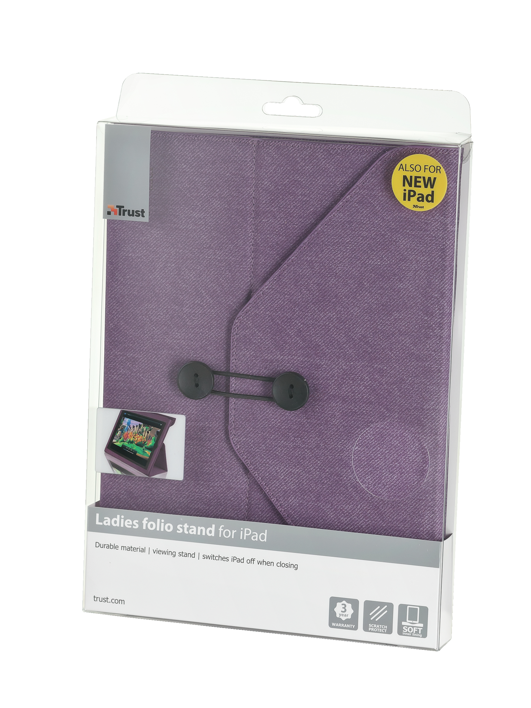 Trust Ladies Folio Stand f/ iPad – image 3