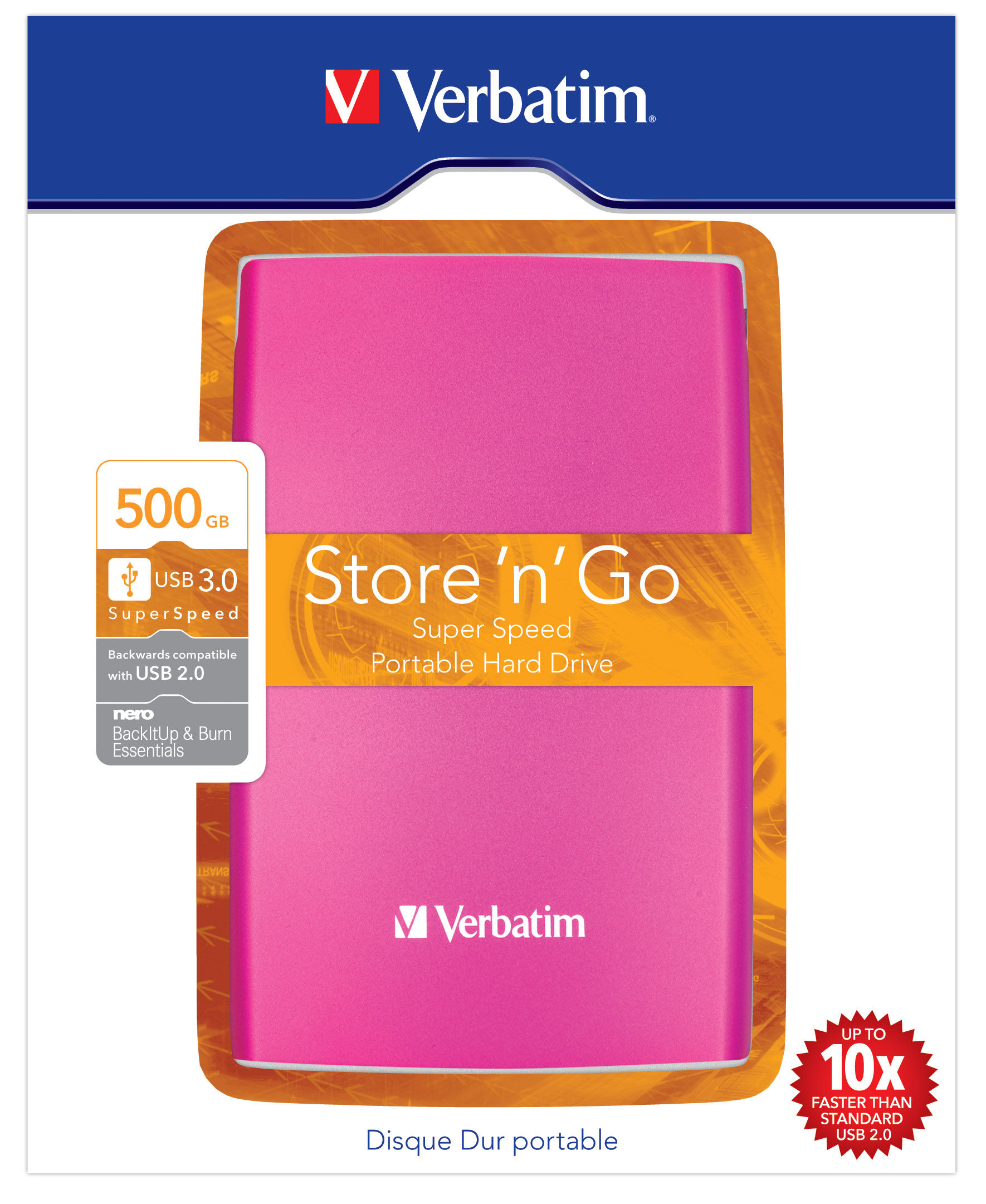 Verbatim Store'n'Go 500GB USB 3.0
