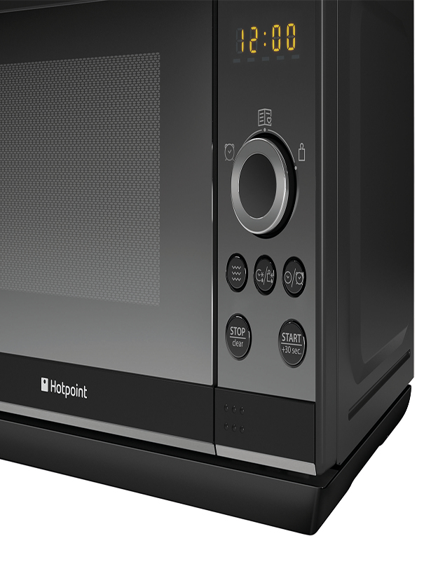 Hotpoint MWH2021B microwave Black Countertop – image 2