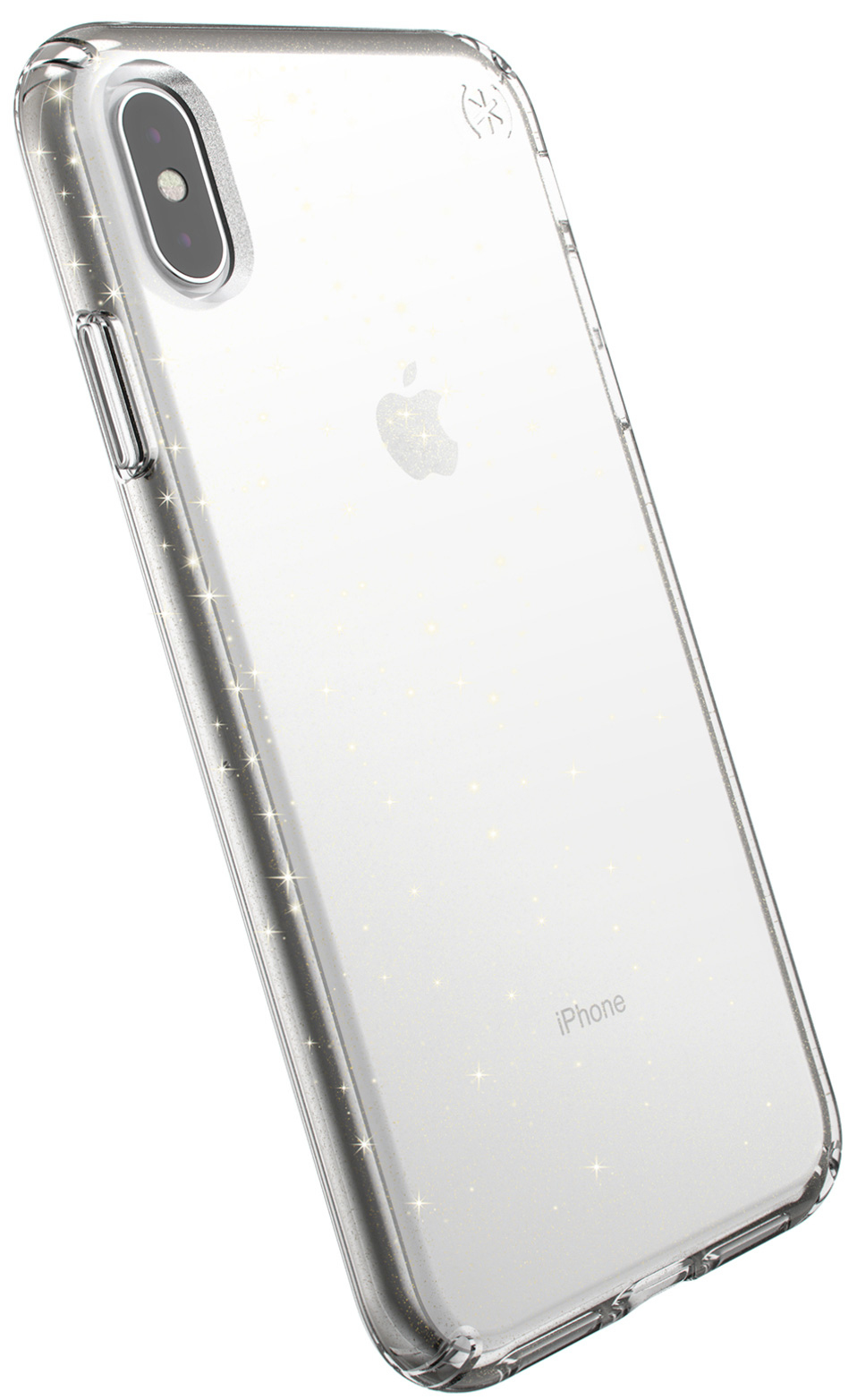 Speck Presidio Clear + Glitter iPhone XS Max – image 1