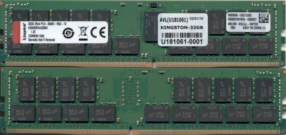 Kingston Technology KSM26RD4/32MEI memory module