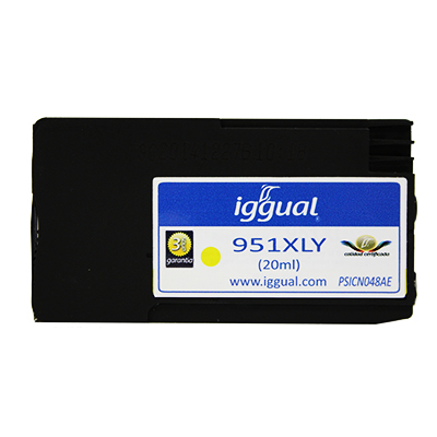 iggual PSICN048AE ink cartridge Standard Yield Yellow – image 1