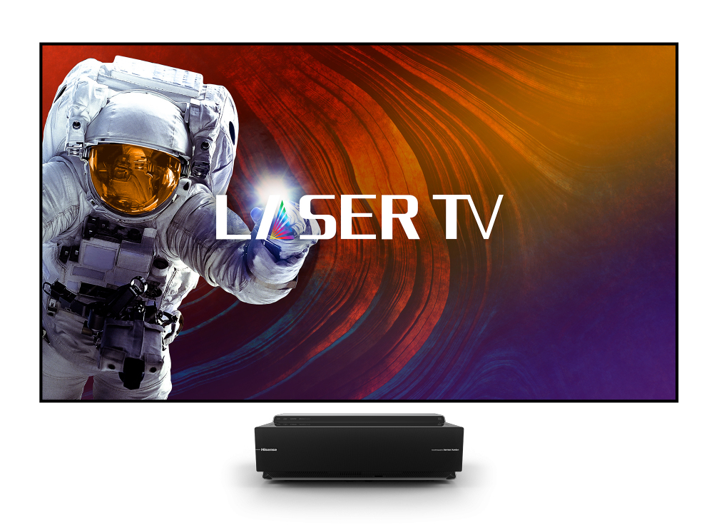 Hisense L8D 100L8D TV 2.54 m (100") 4K Ultra HD Smart TV Wi-Fi Black, Grey