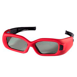 Hama H-95563 stereoscopic 3D glasses Red 1 pc(s)