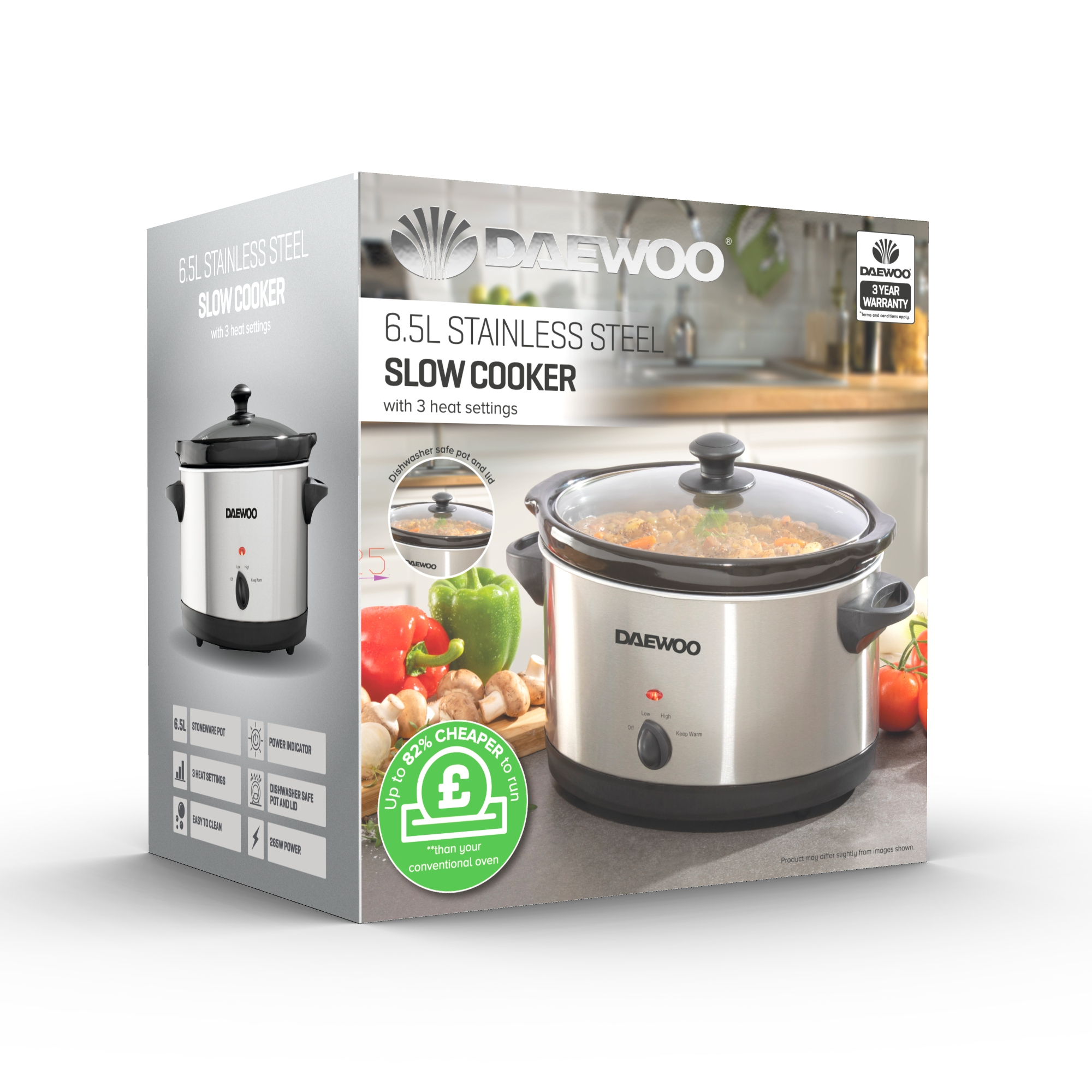 Daewoo SDA1788GE slow cooker – image 1