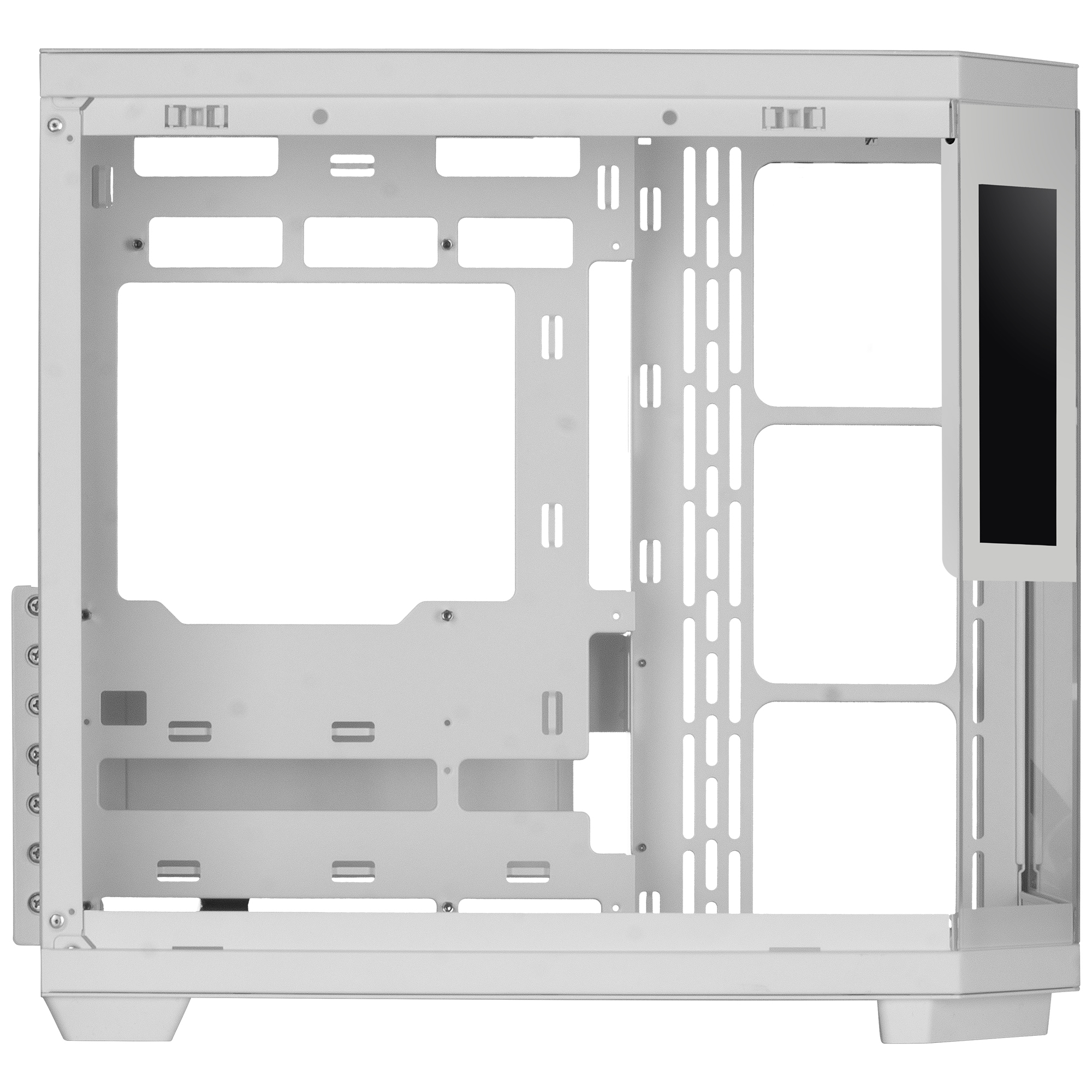 Mars Gaming MC3TCORELCDW computer case Midi Tower White – image 6