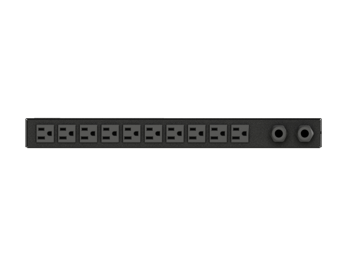 Vertiv Geist AN03E1R0-10S153-1ST5ST5A011-D power distribution unit (PDU) 10 AC outlet(s) 0U Black – image 2