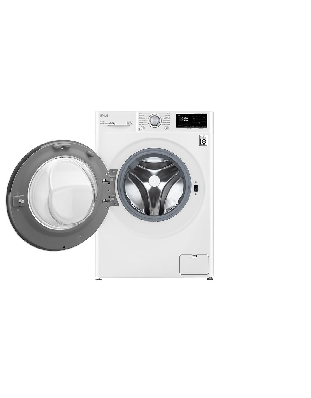 LG F864V37WR washer dryer Freestanding Front-load White – image 2