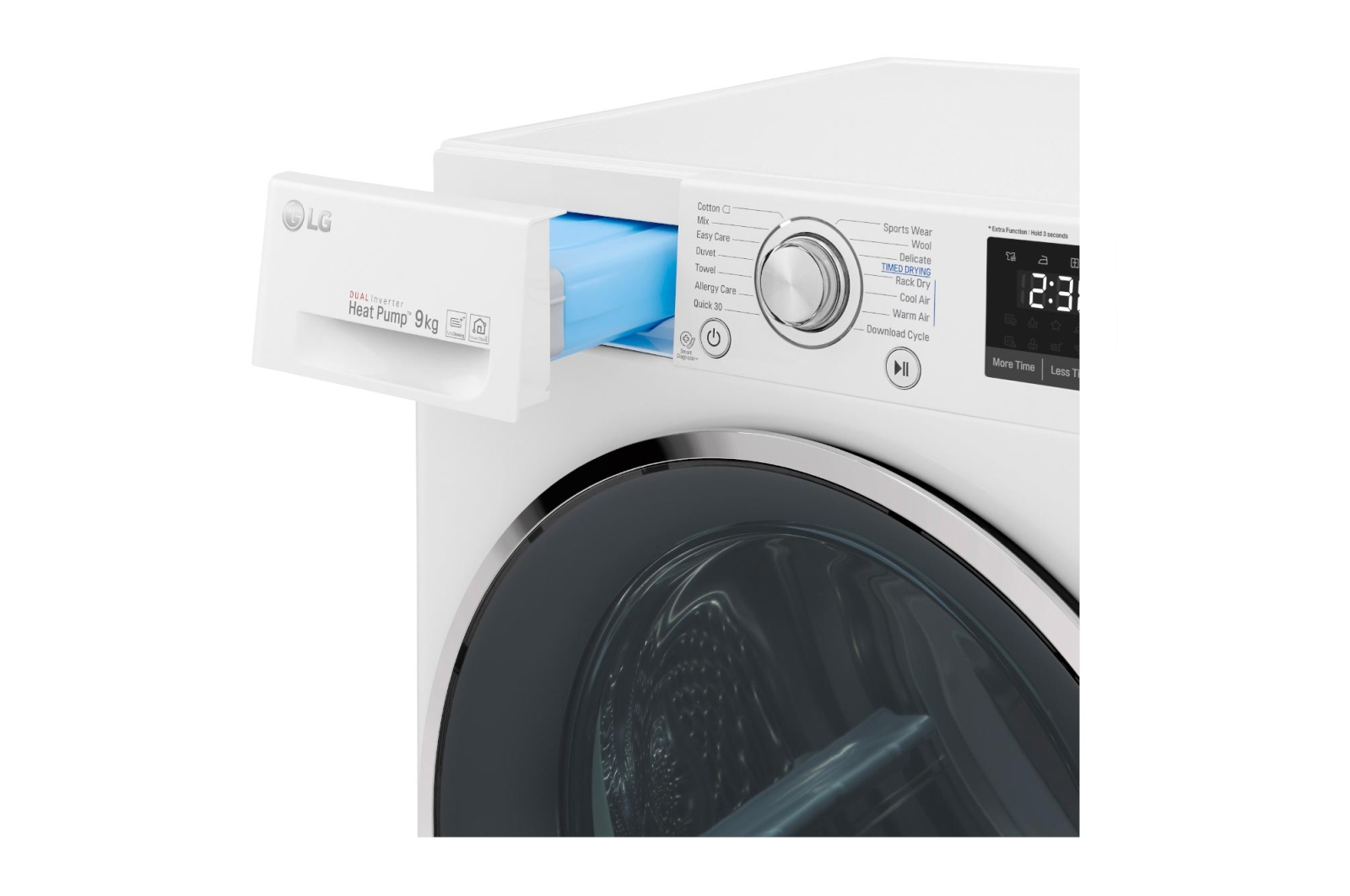 LG RH9052WH tumble dryer Freestanding Front-load White – image 8