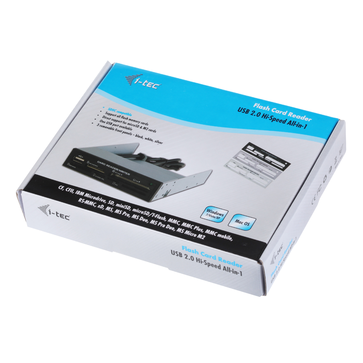 i-tec USB 2.0 All-in-One Internal Card Reader – image 5