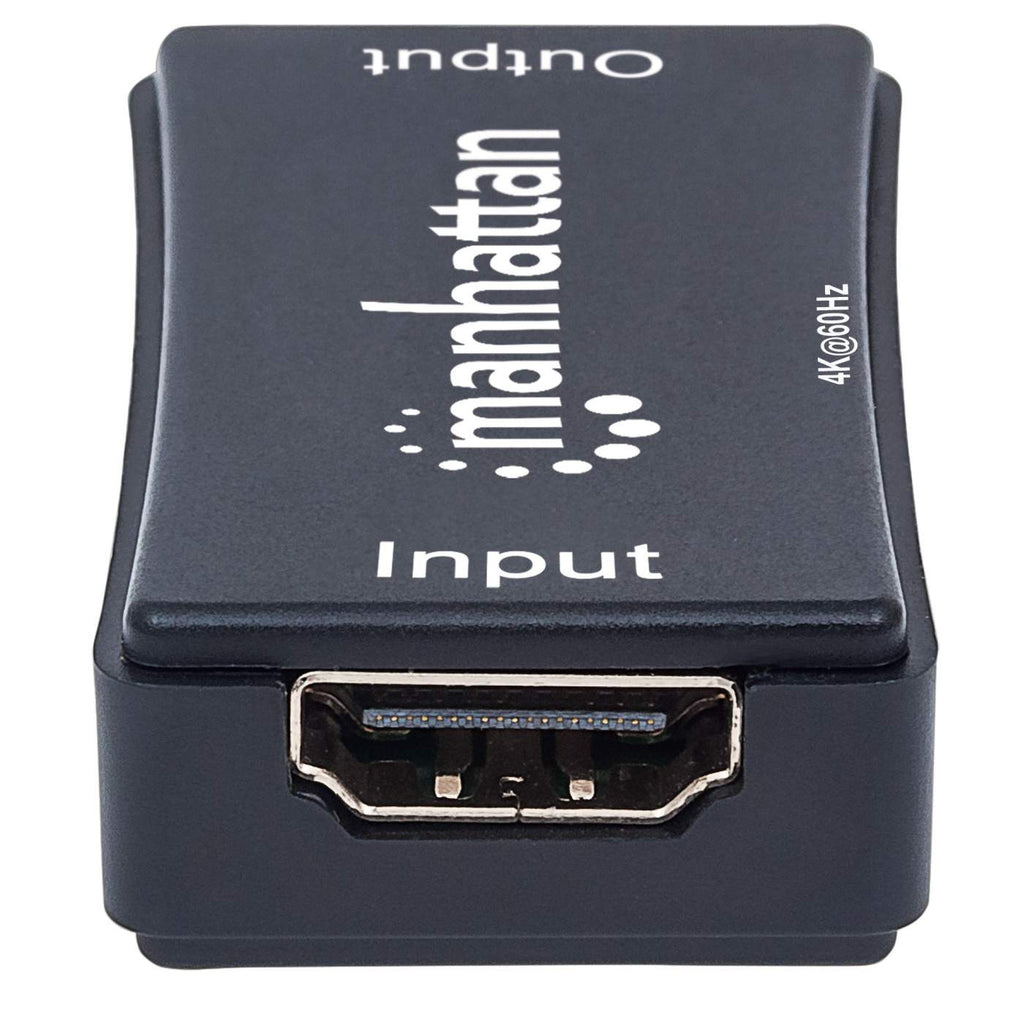 Manhattan HDMI Repeater, 4K@60Hz, Active, Boosts HDMI Signal up to 40m, Black, Three Year Warranty – image 3