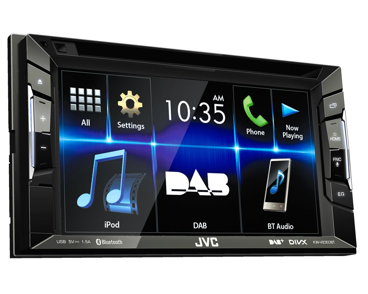 JVC KW-V235DBT car media receiver Black Bluetooth – image 6