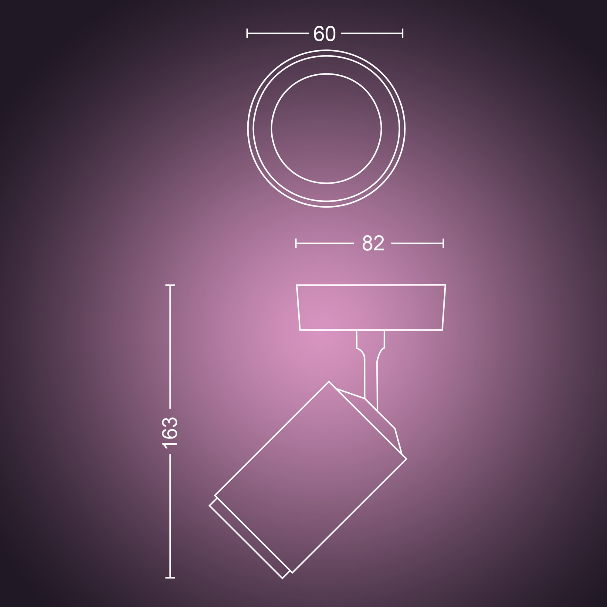 Philips by Signify Philips Hue White and colour ambience Fugato single spotlight – image 4
